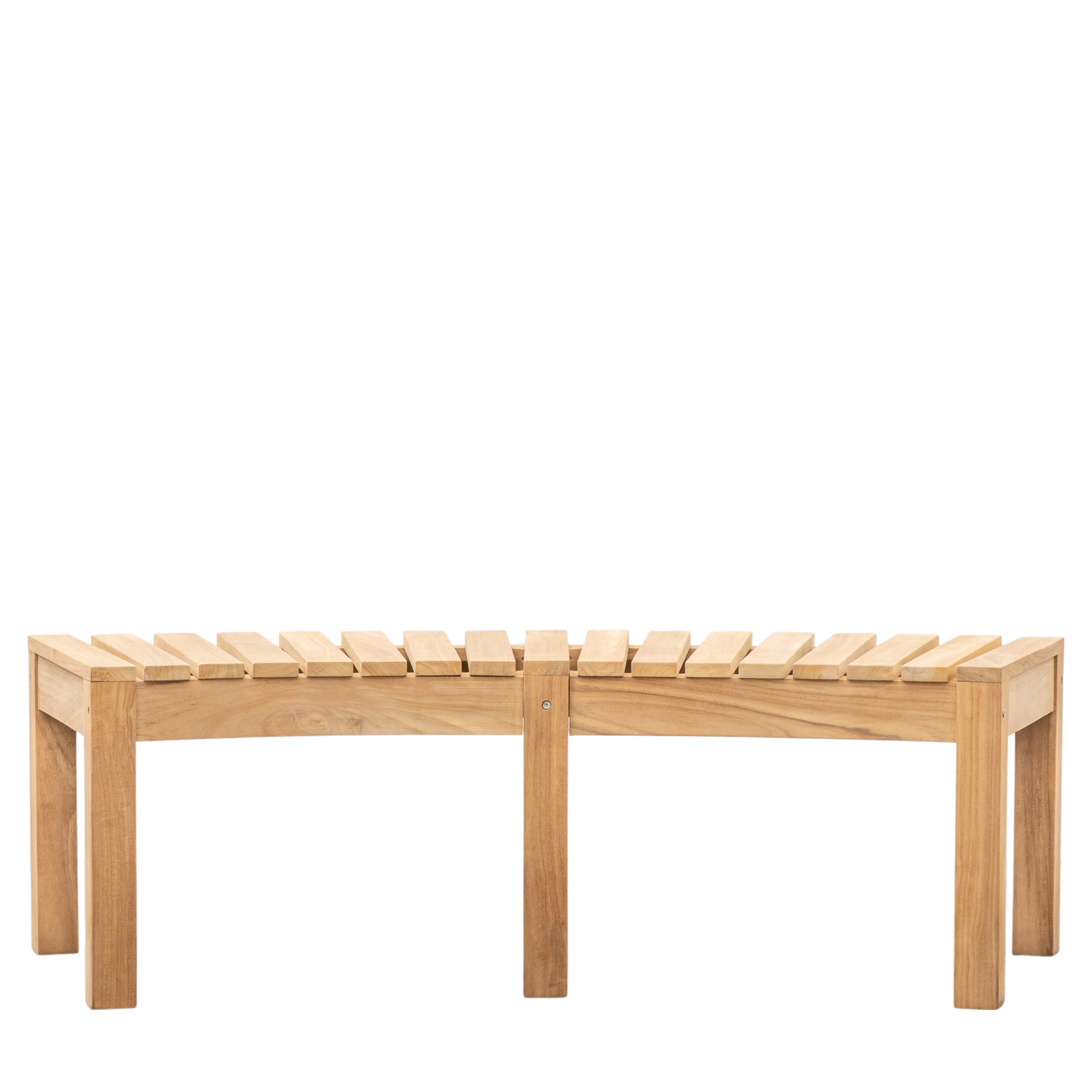 Short Champillet Outdoor Bench - HUS & CO.